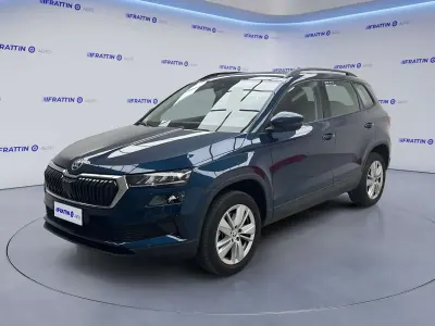 Usata Skoda Karoq Executive 115 CV (84 kW) 2022 Blu SUV