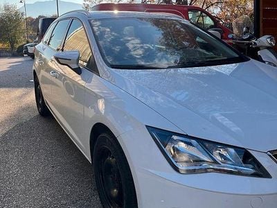Usata Seat Leon ST Business 150 CV (110 kW) 2018 Bianco Station wagon