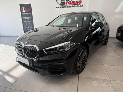 Usata BMW 118 Sport Line 136 CV (100 kW) 2022 Nero Utilitaria