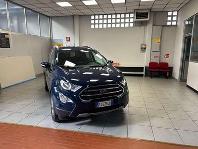 Usata Ford Ecosport Titanium 99 CV (72 kW) 2019 Blu/azzurro SUV