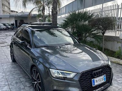 Usata Audi A3 S-Line 150 CV (110 kW) 2018 Grigio Berlina