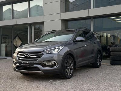 Usata Hyundai Santa Fe 200 CV (147 kW) 2017 Gray SUV