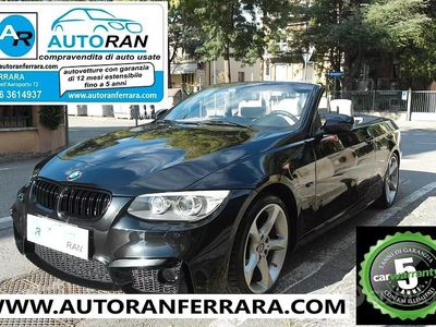 Usata BMW 320 Cabriolet 184 CV (135 kW) 2010 Nero Cabrio