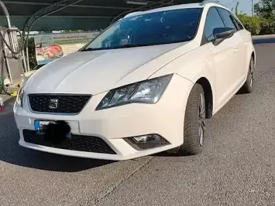 Brugt Seat Leon ST CONNECT 110 HK (80 kW) 2016 Hvid Stationcar