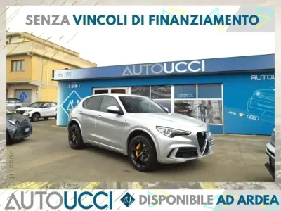 Usata Alfa Romeo Stelvio Quadrifoglio 510 CV (375 kW) 2021 Grigio silverstone SUV