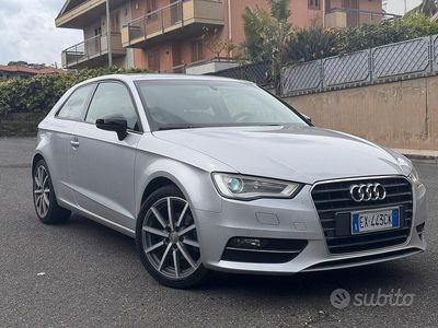 Usata Audi A3 Ambition 105 CV (77 kW) 2014 Grigio Berlina