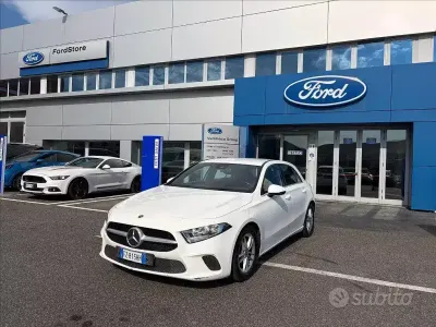 Usata Mercedes A160 Business 109 CV (80 kW) 2019 Bianco Utilitaria