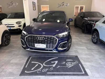 Usata Audi Q5 Sportback S-Line 204 CV (150 kW) 2021 Blu/azzurro SUV