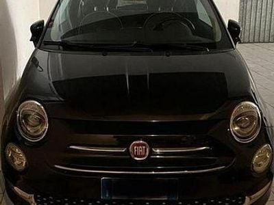 Usata Fiat 500 Lounge 69 CV (50 kW) 2016 Nero Utilitaria
