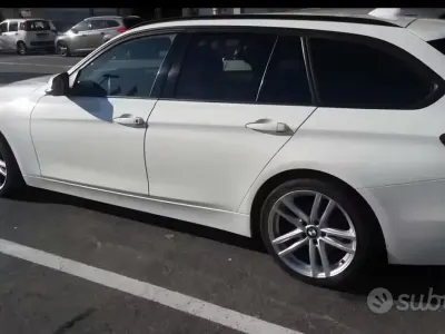 Usata BMW 320 Sport Line 163 CV (119 kW) 2013 Bianco Station wagon