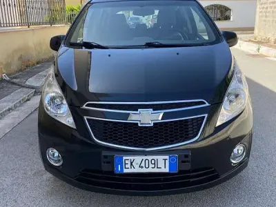 Usata Chevrolet Spark LS 68 CV (50 kW) 2012 Nero Utilitaria
