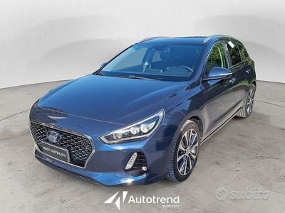 Usata Hyundai i30 136 CV (100 kW) 2017 Blu Station wagon