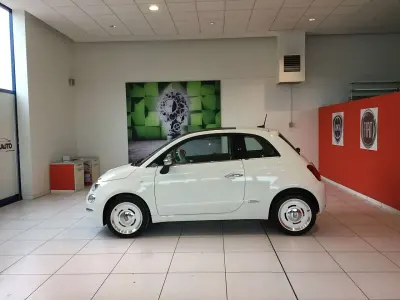 Begagnad Fiat 500 95 HK (69 kW) 2018 Vit Halvkombi