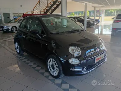 Begagnad Fiat 500C Lounge 69 HK (50 kW) 2017 Svart Cab