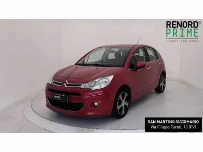 Usata Citroën C3 Exclusive 82 CV (60 kW) 2017 Rosso