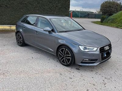 Usata Audi A3 Ambition 105 CV (77 kW) 2014 Grigio Berlina