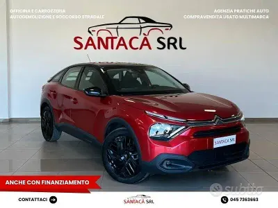 Usata Citroën C4 PureTech 131 CV (96 kW) 2020 Rosso Berlina