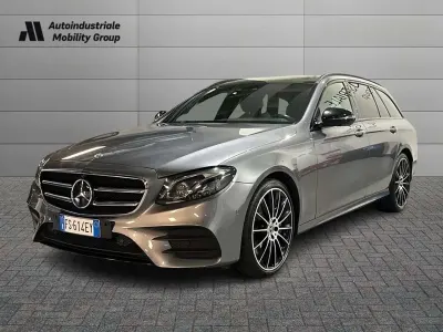 Usata Mercedes E350 Premium Plus 258 CV (189 kW) 2018 Argento selenite Station wagon