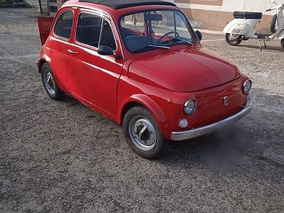 Usata Fiat 500 1970 Rosso Utilitaria