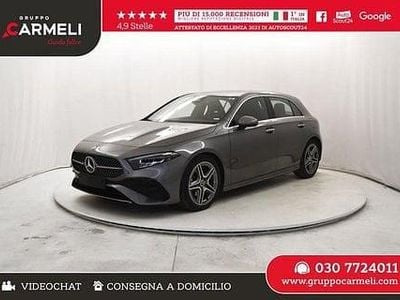 Usata Mercedes A180 AMG line 136 CV (100 kW) 2025 Grigio Berlina