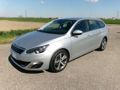 Usata Peugeot 308 SW Allure 120 CV (88 kW) 2016 Argento Station wagon