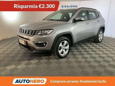Usata Jeep Compass Longitude 140 CV (102 kW) 2019 Argento SUV