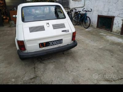 Usata Fiat 126 24 CV (17 kW) 1980 Bianco Utilitaria
