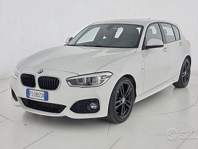 Usata BMW 116 M Sport 116 CV (85 kW) 2018 Bianco Utilitaria