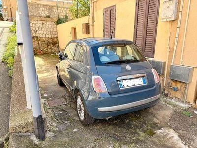 Usata Fiat 500 Lounge 69 CV (50 kW) 2008 Blu/azzurro Utilitaria