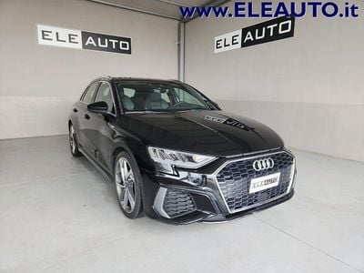 Usata Audi A3 e-tron S-line plus 150 CV (110 kW) 2021 Nero Utilitaria