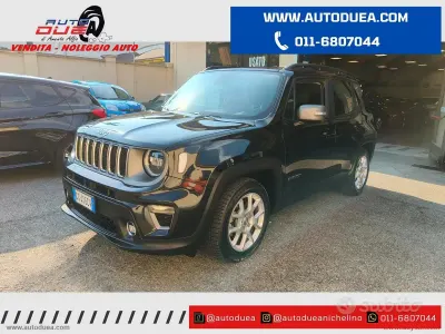 Usata Jeep Renegade Limited 150 CV (110 kW) 2021 Nero SUV