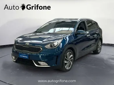 Brugt Kia Niro Style 141 HK (103 kW) 2019 Blå SUV