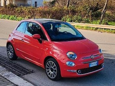 Usata Fiat 500 Lounge 69 CV (50 kW) 2016 Rosso Utilitaria