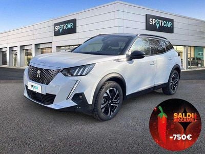 Usata Peugeot e-2008 GT 100 kW (136 CV) 2022 Bianco SUV