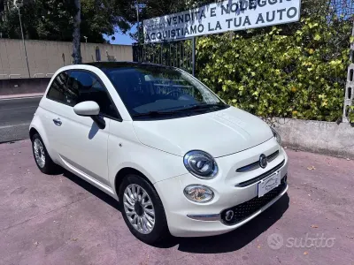 Usata Fiat 500 Lounge 69 CV (50 kW) 2017 Bianco Utilitaria