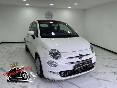 Bianco Usata 2016 Fiat 500C Lounge Cabrio | 9200 € (Buon prezzo)