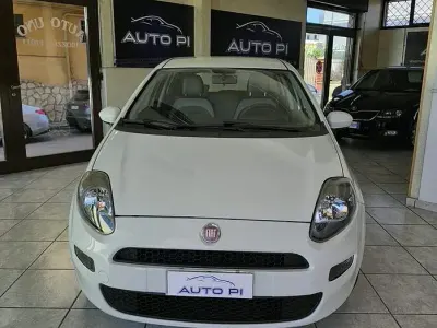 Usata Fiat Punto Lounge 69 CV (50 kW) 2012 Bianco Utilitaria
