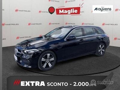 Usata Mercedes C220 Business 197 CV (144 kW) 2023 Nero Station wagon