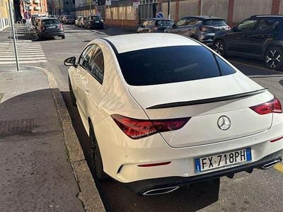Usata Mercedes CLA200 Premium 150 CV (110 kW) 2019 Bianco Coupé