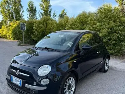 Usata Fiat 500C Rock 69 CV (50 kW) 2010 Blu/azzurro Cabrio
