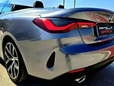 Usata BMW 420 Sport Line 184 CV (135 kW) 2022 Grigio Cabrio