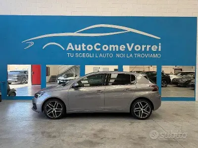 Usata Peugeot 308 Allure 131 CV (96 kW) 2018 Grigio Berlina
