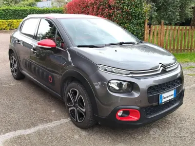 Usata Citroën C3 Shine 102 CV (75 kW) 2019 Grigio Utilitaria