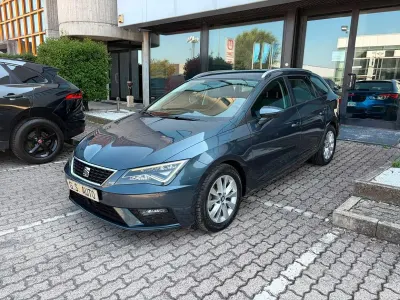 Usata Seat Leon ST Business 116 CV (85 kW) 2019 Grigio Station wagon