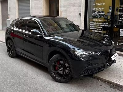 Usata Alfa Romeo Stelvio Competizione 280 CV (205 kW) 2018 Nero SUV