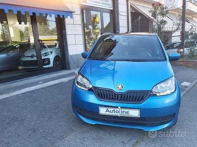 Usata Skoda Citigo Clever 60 CV (44 kW) 2019 Blu Utilitaria