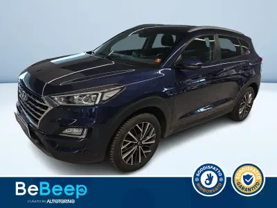 Usata Hyundai Tucson XPrime 136 CV (100 kW) 2019 Blu metallizzato SUV