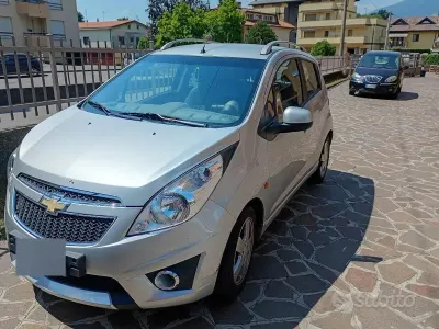 Usata Chevrolet Spark LT 81 CV (59 kW) 2011 Grigio Utilitaria