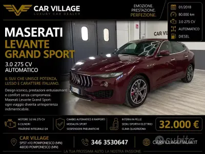 Usata Maserati Levante 275 CV (202 kW) 2018 Rosso SUV