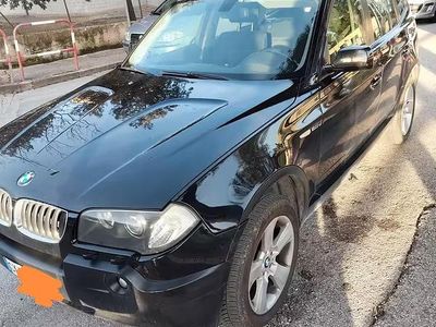 Usata BMW X3 150 CV (110 kW) 2005 Nero SUV